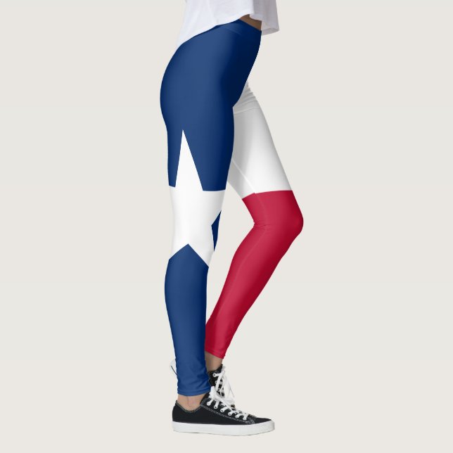 Texas Statlig flagga Leggings (Höger)