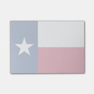 Texas statlig flagga post-it block