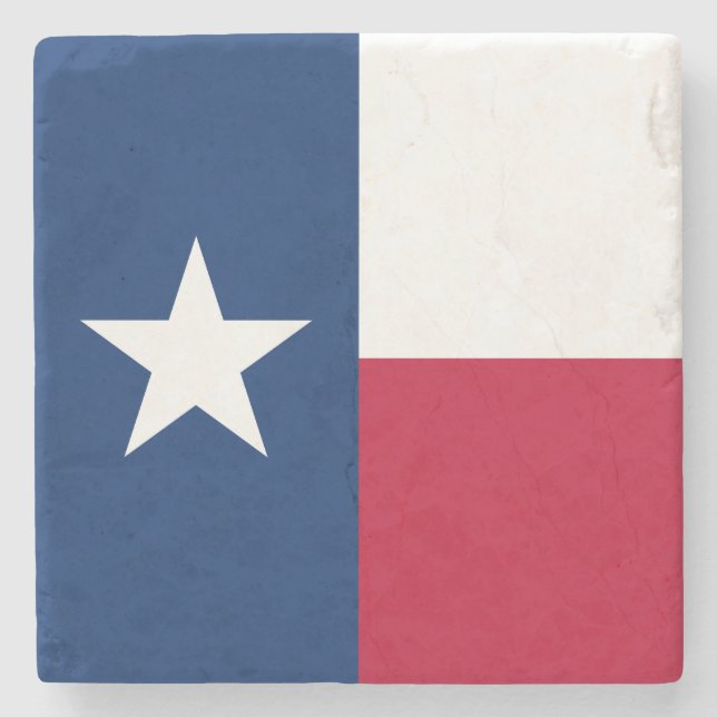 Texas Statlig flagga Stenunderlägg (Framsidan)