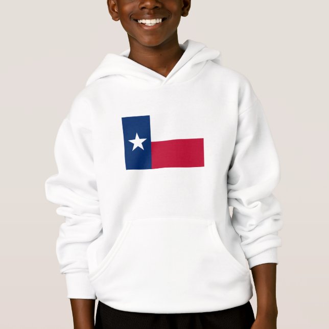 Texas Statlig flagga T Shirt (Framsida)