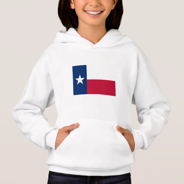 Texas Statlig flagga T Shirt (Framsida)