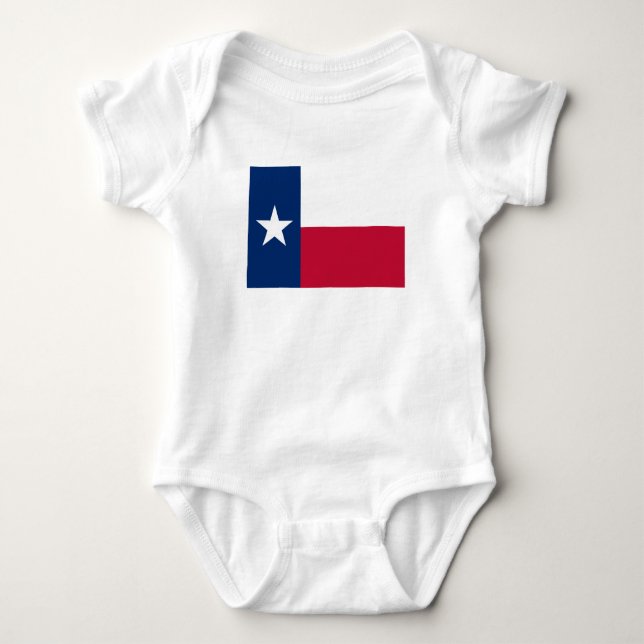 Texas Statlig flagga T Shirt (Framsida)