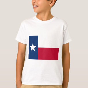 Texas statlig flagga t shirt