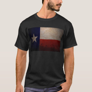 Texas statlig flagga tee
