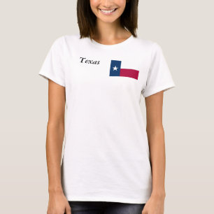 Texas Statlig flagga Tee Shirt