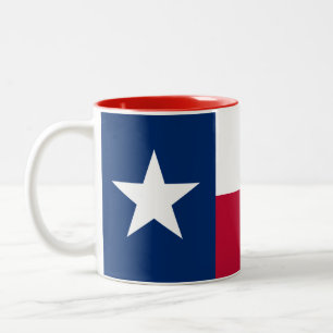 Texas Statlig flagga Två-Tonad Mugg