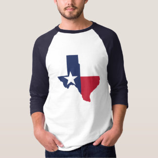 Texas statlig flaggaskjorta tee