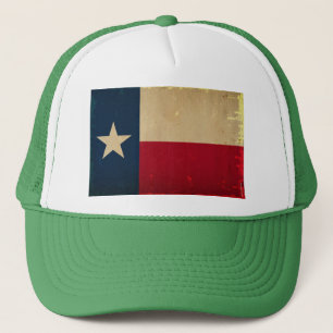Texas statlig flaggaVINTAGE Truckerkeps