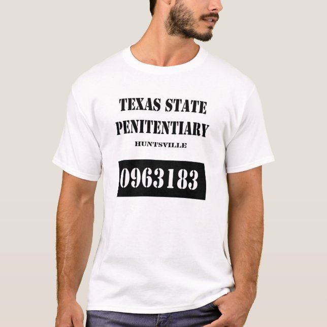 TEXAS STATLIG STRAFFANSTALT TEE (Framsida)