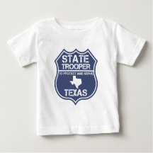 Texas statlig Trooper som ska skyddas och tjänas