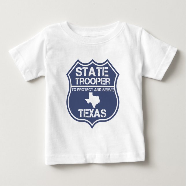 Texas statlig Trooper som ska skyddas och tjänas Tröja (Framsida)