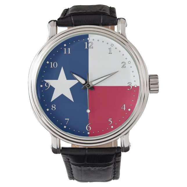 Texas statsflagga armbandsur (Framsida)