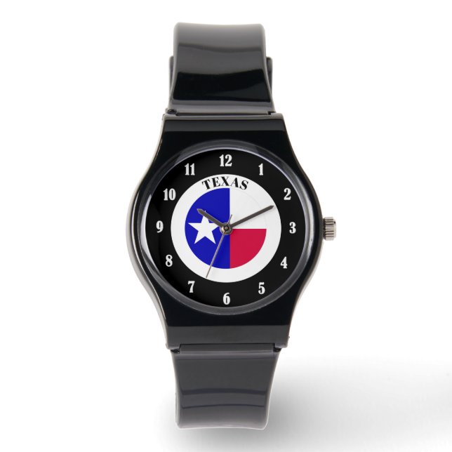 Texas statsflagga armbandsur (Framsida)