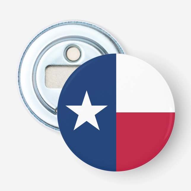 Texas statsflagga flasköppnare (Framsidan)