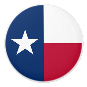 Texas statsflagga knopp