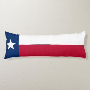 Texas statsflagga kroppskudde