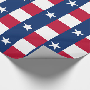 Texas statsflagga presentpapper