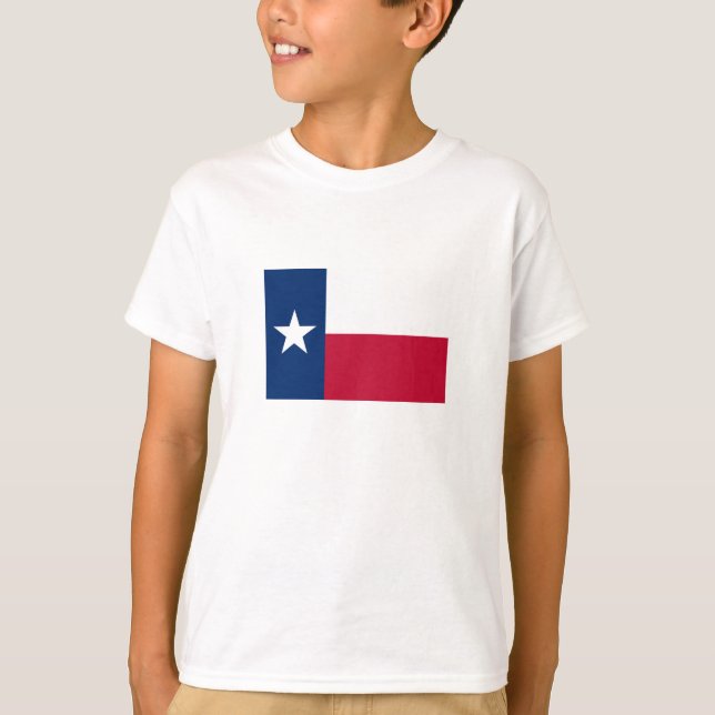 Texas statsflagga t shirt (Framsida)