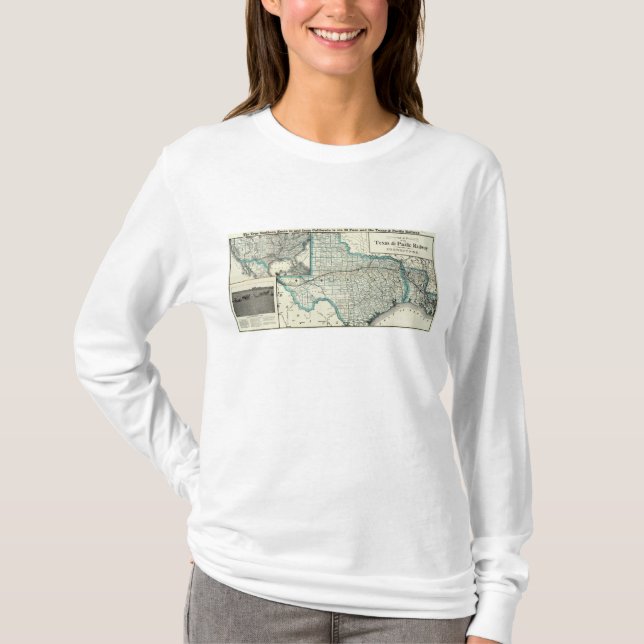 Texas Stillahavs- järnväg Tee (Framsida)