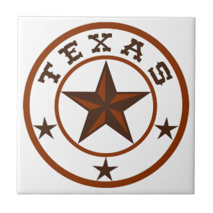 Texas stjärna kakelplatta