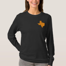 Texas stjärna Lång-Muff skjorta