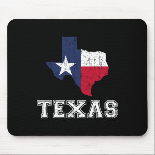 Texas Stolt Texan Patriot Amerikan Us Flag Vintag Musmatta