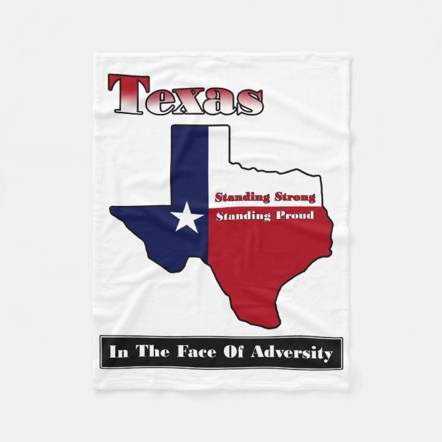 Texas Stong Strong Fleecefilt (Framsidan)