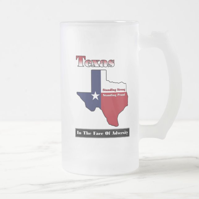 Texas Stong Strong Frostat Ölglas (Höger)