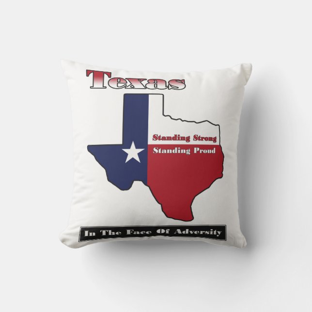 Texas Stong Strong Kudde (Framsida)