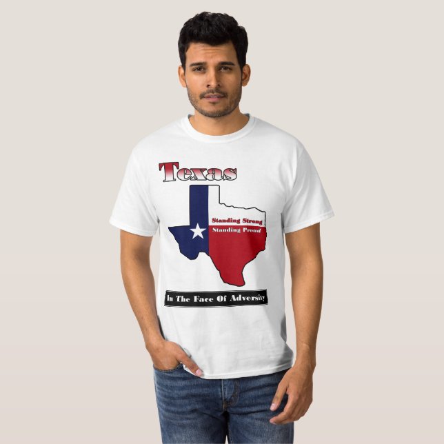 Texas Stong Strong T Shirt (Hel framsida)