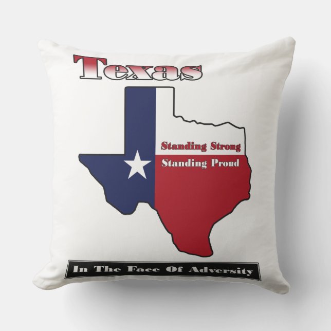 Texas Stong Strong Utomhuskudde (Framsida)