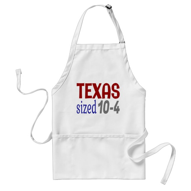 Texas stor 10-4 LetterKenny Förkläde (Framsidan)