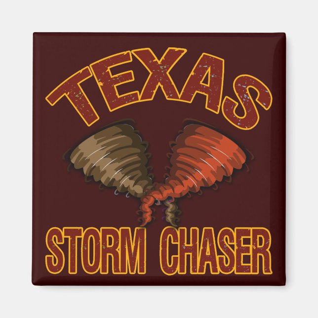 Texas Storm Chaser Magnet (Framsidan)