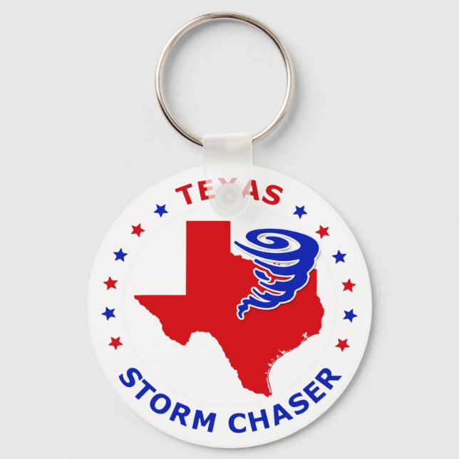 Texas Storm Chaser Nyckelring (Framsida)
