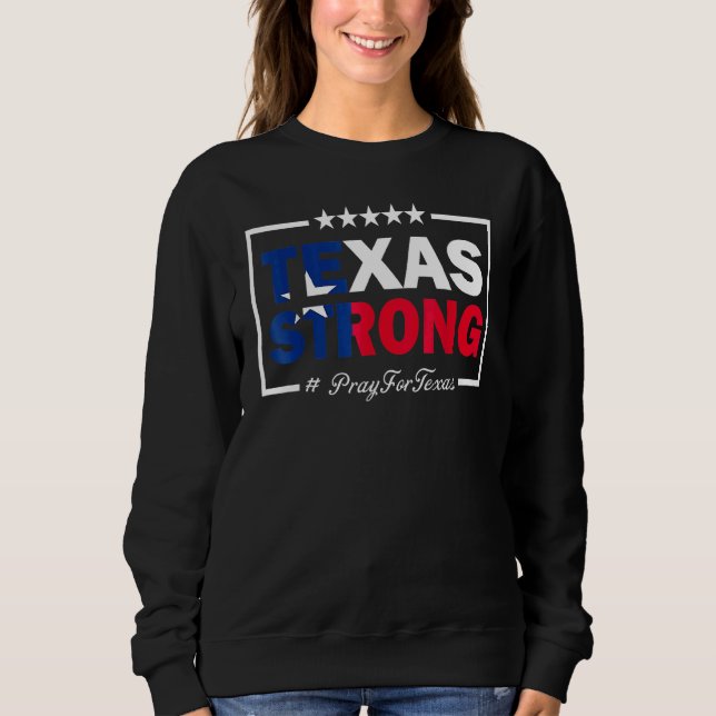 Texas Strong Pray for Student Texas School Shooti T Shirt (Framsida)