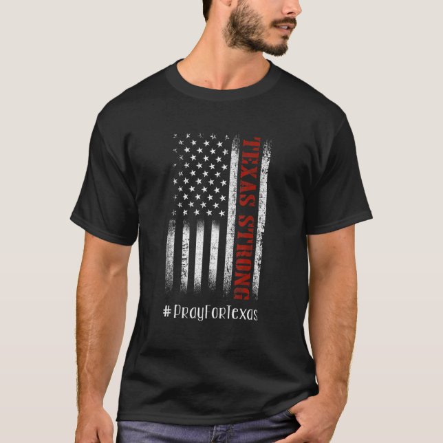 Texas Strong Pray for Texas Protected Your Childre T Shirt (Framsida)