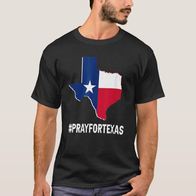 Texas Strong Pray for Texas Studenter Kids 2 T Shirt (Framsida)