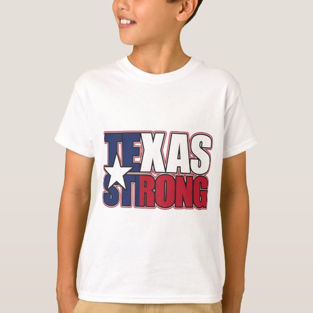 Texas-Strong T Shirt (Framsida)