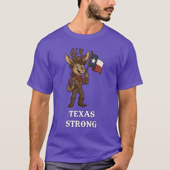 Texas Strong T Shirt (Framsida)