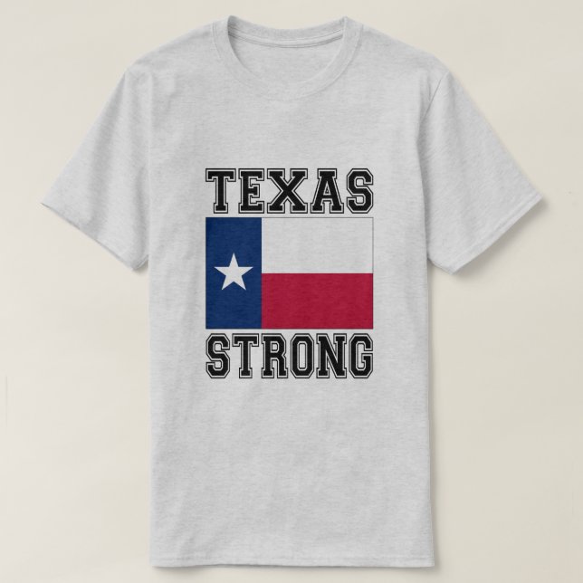 Texas Strong T Shirt (Design framsida)