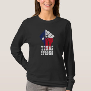Texas Strong Texas Flagga T Shirt