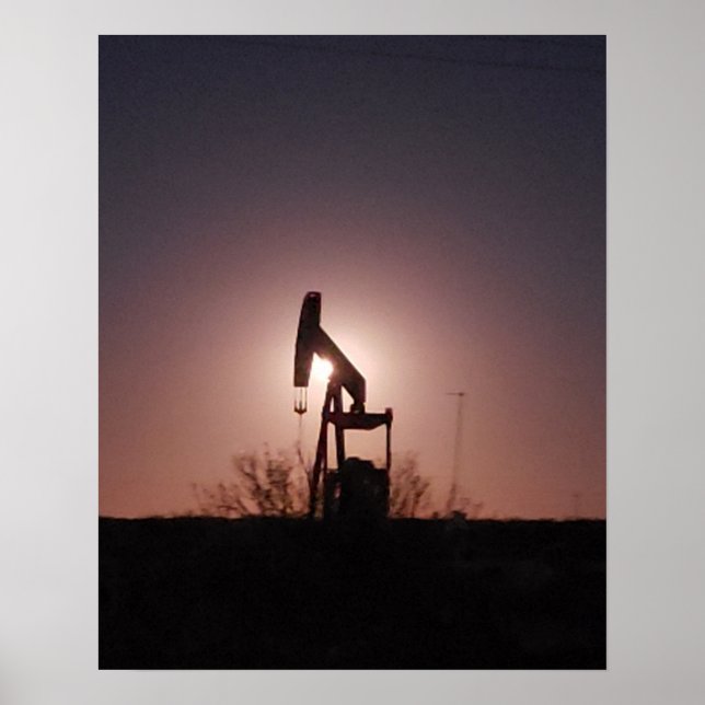 Texas Sunset ~ Brian J. Palfrey Poster (Framsidan)