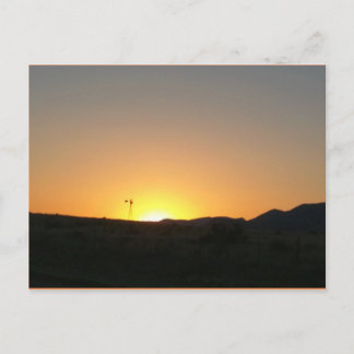 Texas sunset vykort