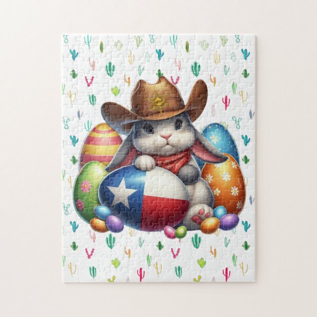 Texas/sydvästra Påskharn sheriff Pussel (Vertikal)