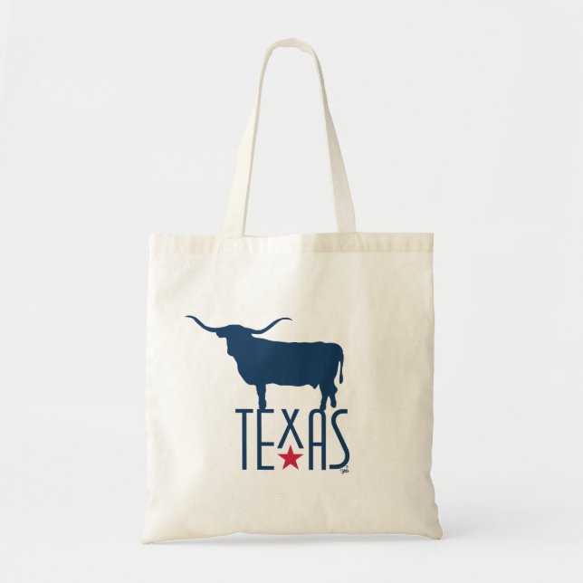 Texas symboler, Longhorn, flottan Tygkasse (Framsidan)
