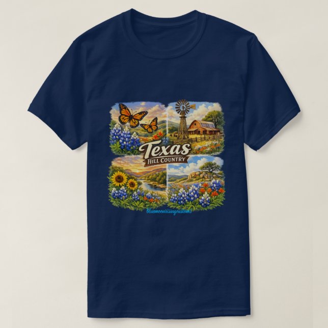 Texas T Shirt (Design framsida)