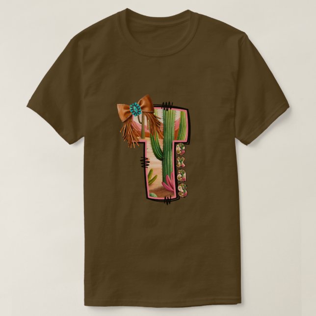 Texas T Shirt (Design framsida)