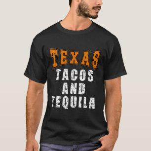Texas Tacos och Tequila för Texans T Shirt