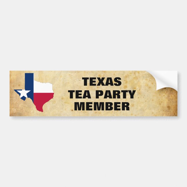 TEXAS TEAPARTY BILDEKAL (Framsidan)