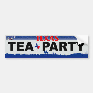 Texas Teaparty Bildekal